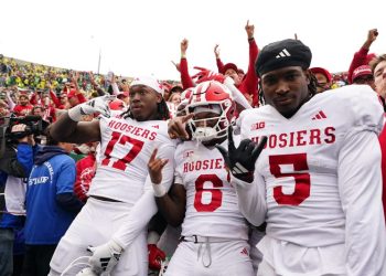 Indiana moves to the top of the college football NCAA Re-Rank 1-136