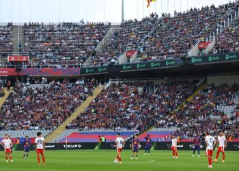 La Liga players delay match starts to protest contest moved to US