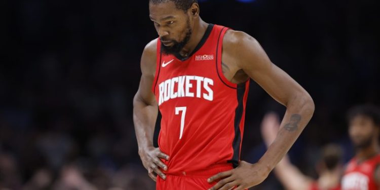 Kevin Durant’s Rockets debut spoiled by Thunder
