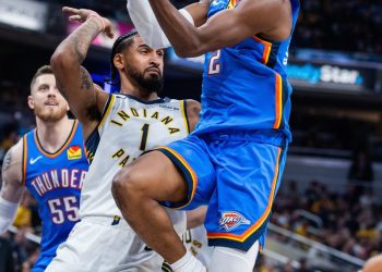NBA MVP scores career-high 55 as Thunder go to double-OT again