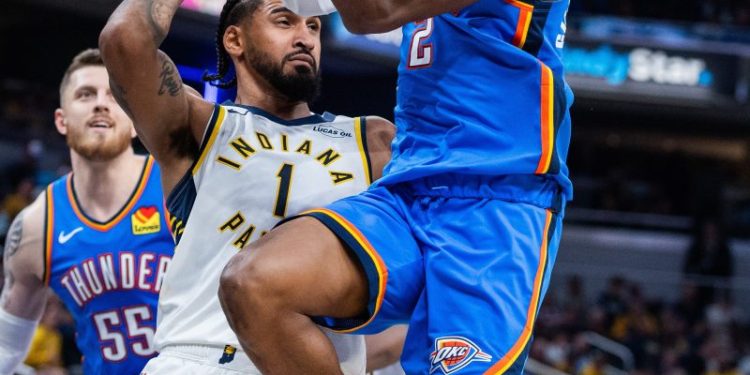 NBA MVP scores career-high 55 as Thunder go to double-OT again