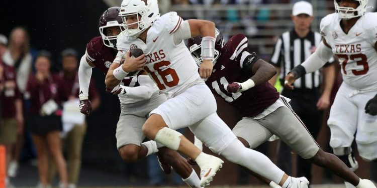 Arch Manning suffers concussion vs Mississippi State, per report