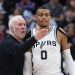 San Antonio Spurs unveil banner honoring former coach Gregg Popovich