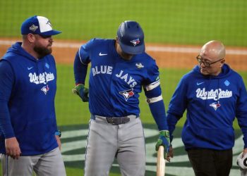 George Springer injury watch: Will Jays DH play in Game 5?