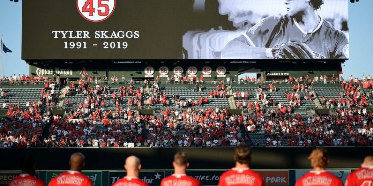 Tyler Skaggs’ wife, mother deliver emotional testimony in civil trial