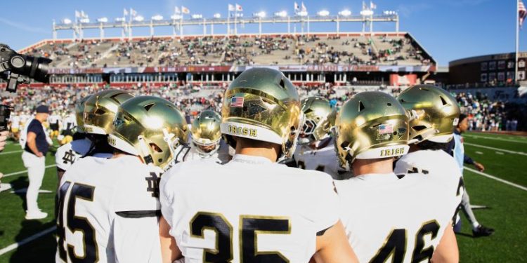 Notre Dame kickers struggle against Boston College