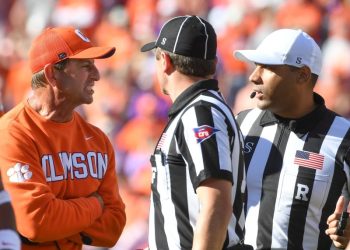 ACC issues public reprimand of Dabo Swinney for officiating comments