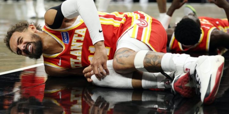 Hawks star Trae Young out at least a month with MCL sprain