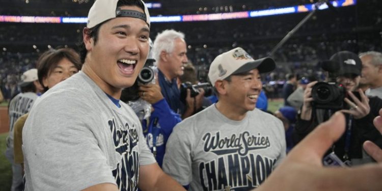 When is the Dodgers World Series parade?