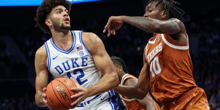 Cameron Boozer overcomes rough start to lead Duke’s season-opening win