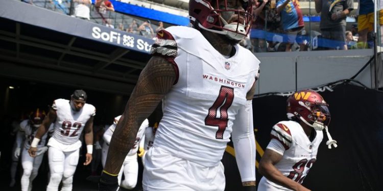 NFL reduces Commanders’ linebacker’s suspension to fine after appeal