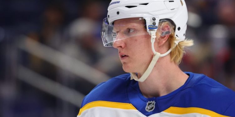 Sabres captain goes on leave after fiancée’s heart transplant