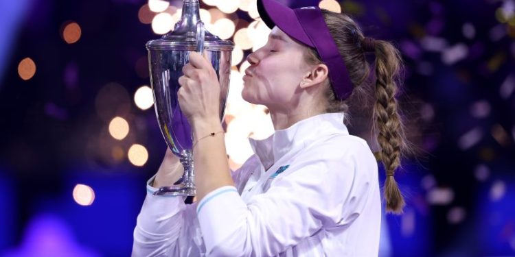 Rybakina beats top-ranked Sabalenka to win WTA Finals title