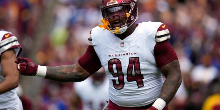 Commanders defender ejected for striking Lions star