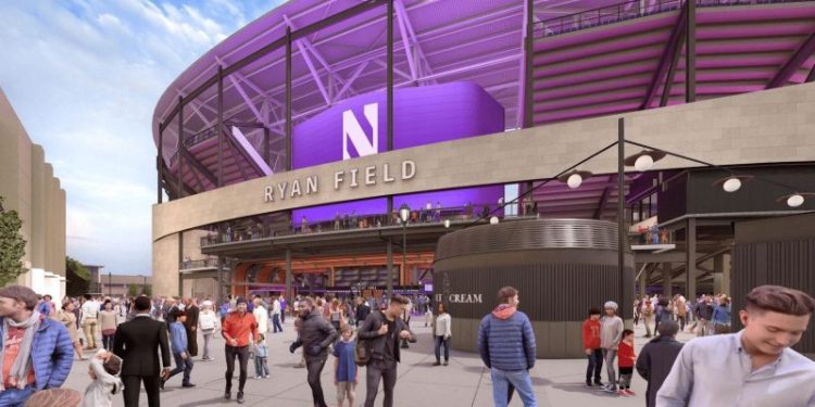 Why is Ryan family investing $862M into Northwestern football stadium?