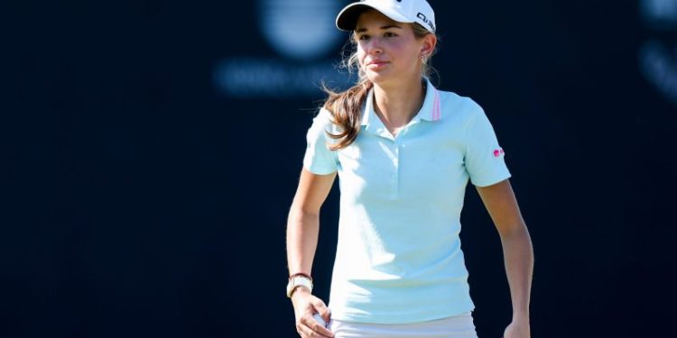 Kai Trump shows improvement but misses cut, finishes last in LPGA debut