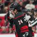Hurricanes star injured by teammate’s stick in fluke play