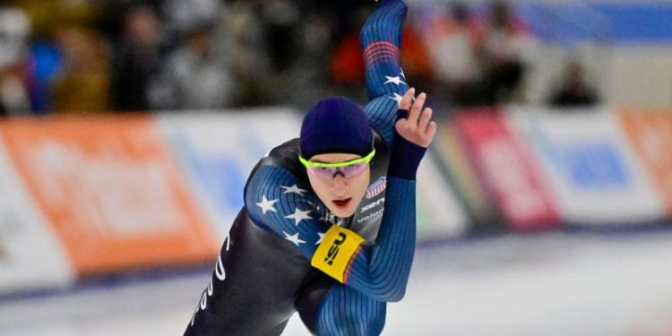 US speed skaters bring in medal haul at World Cup after Stolz sets tone