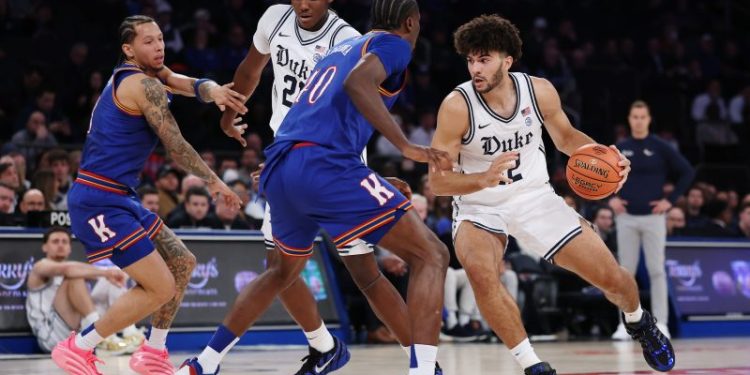 Cameron Boozer helps Duke get past Kansas at Champions Classic