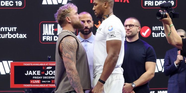 Jake Paul cites ‘delusional optimism’ ahead of Anthony Joshua fight