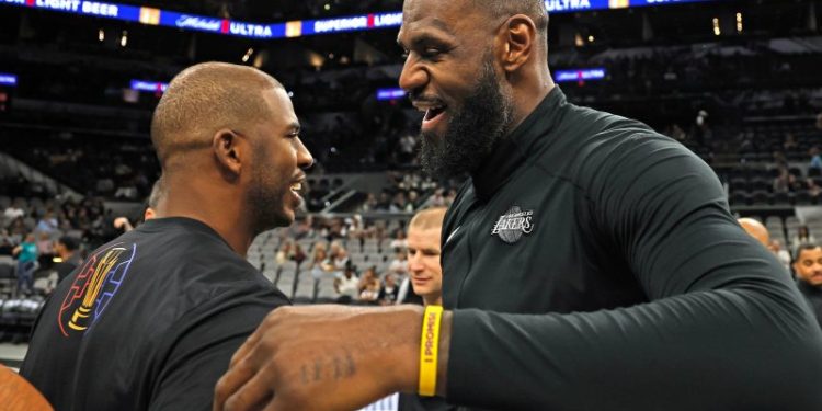 LeBron James reacts to Chris Paul’s retirement announcement