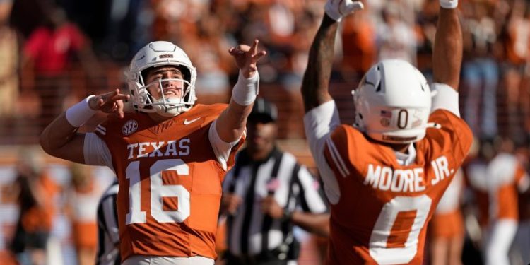 Arch Manning stats today: How did Texas QB play in win vs Arkansas?