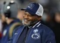 ‘It’s my locker room.’ Terry Smith makes case for Penn State job, players show support