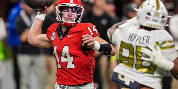 Georgia vs Georgia Tech live score: Bulldogs defense keys victory