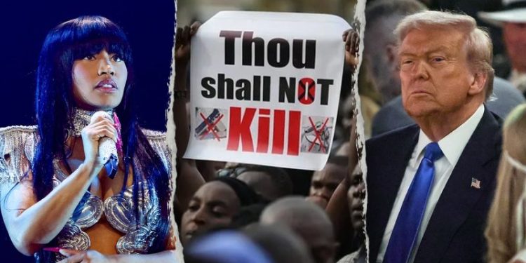 Rap star Nicki Minaj thanks Trump for addressing persecution of Christians in Nigeria
