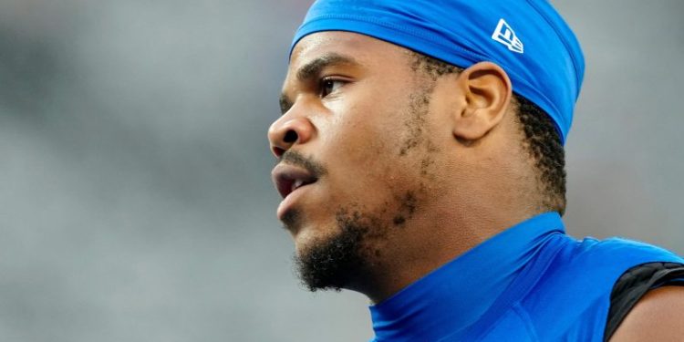 Giants bench 2025 first-round pick again, this time for MNF vs. Pats