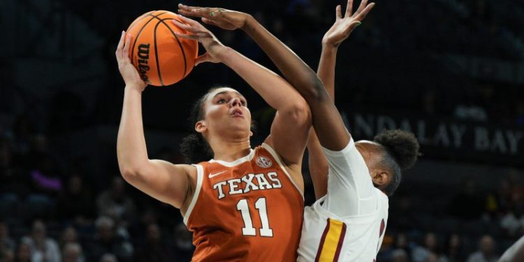 Texas surges to No. 2 in women’s college basketball poll