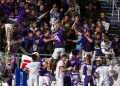 James Madison fans throw snowballs at Troy punter
