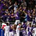 James Madison fans throw snowballs at Troy punter