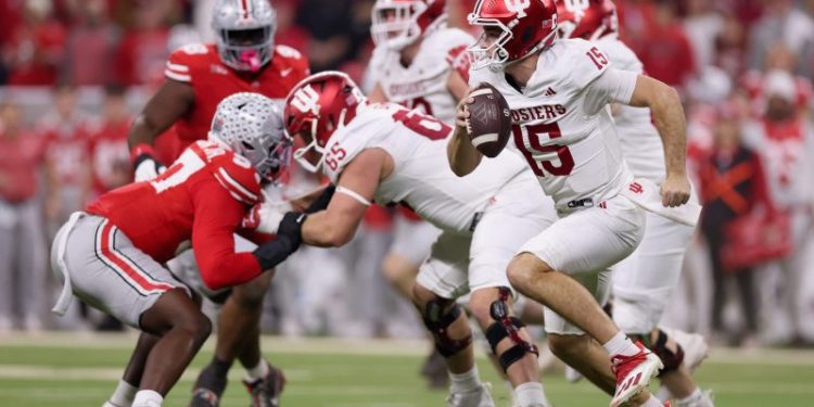 Indiana beats Ohio State for first time since 1988, will enter CFP as top seed