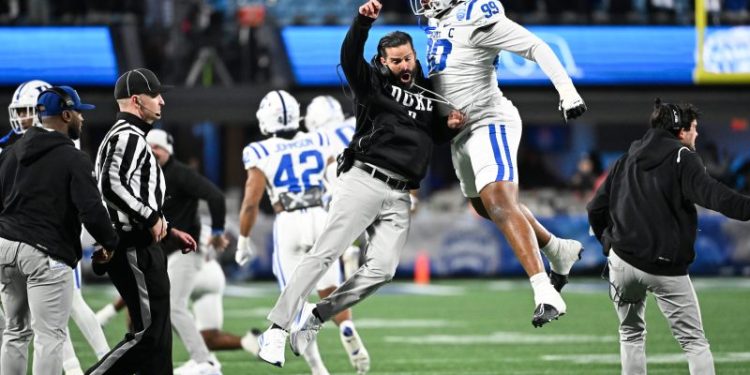 Duke coach: 8-5 Blue Devils ‘deserve to be in’ CFP after winning ACC