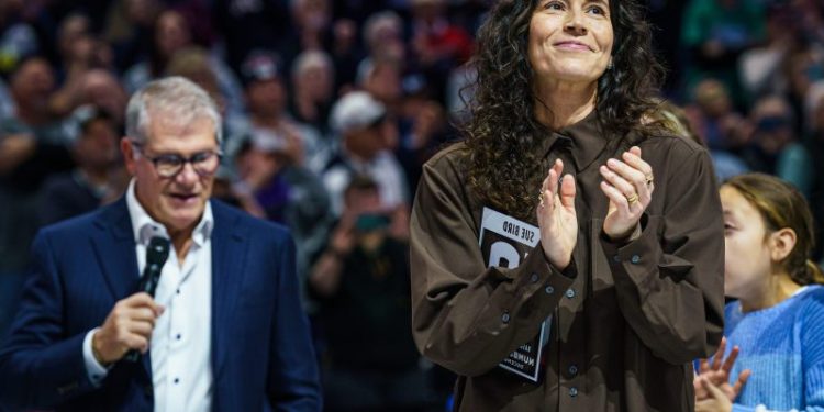From laundry runs to legend: UConn lifts Sue Bird’s No. 10 to rafters