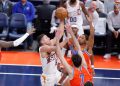 Grayson Allen ejected from Suns’ NBA Cup game for hard foul