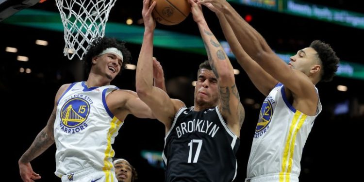 Warriors get back over .500 with victory over Brooklyn Nets