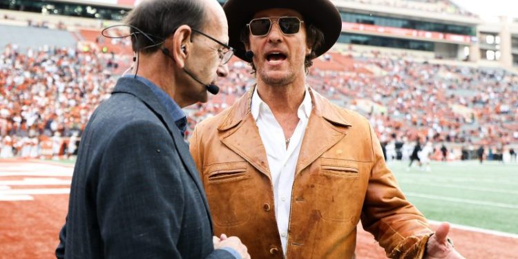 College football season on road: Celebrities, a cockroach, beer with Captain Picard