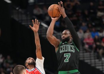 Jaylen Brown matches career high with 50 points in Celtics romp