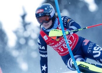 Mikaela Shiffrin’s win streak ends at six after second-place finish