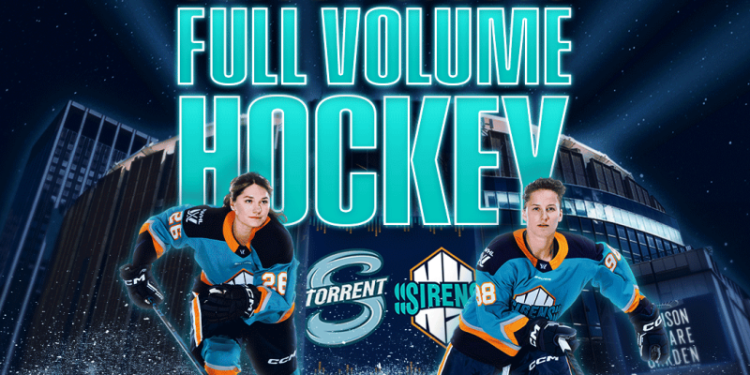 PWHL’s Sirens to host Seattle Torrent at Madison Square Garden