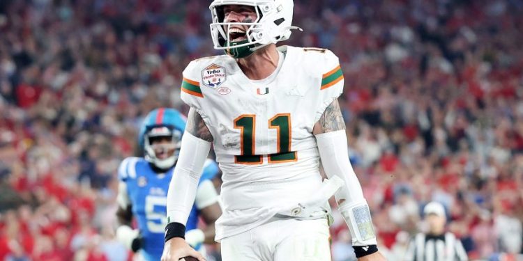 What Carson Beck told teammates before game-winning drive in Fiesta Bowl