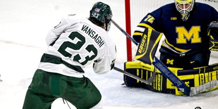 Men’s college hockey rankings: Wolverines rolling, but have key injury