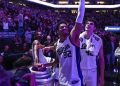 NBA team’s ‘light the beam’ celebration sparks trend