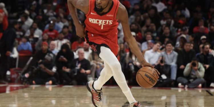 Kevin Durant scores season-high as Rockets beat Timberwolves