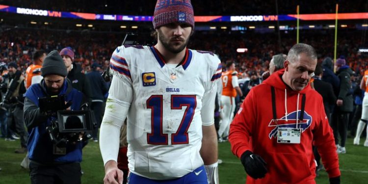 Josh Allen emotional after loss to Broncos