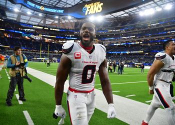 Report: Texans LB fined for ‘Stop the Genocide’ message on eye black