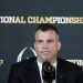 Cristobal wanted to work for Secret Service. Instead, he’ll coach for CFP title