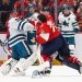 Goalie fight! Panthers, Sharks netminders square off
